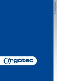 download catalog (pdf) - ARGOTEC GmbH