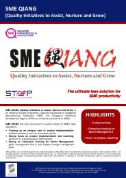 SME QIANG - Singapore Manufacturing Federation