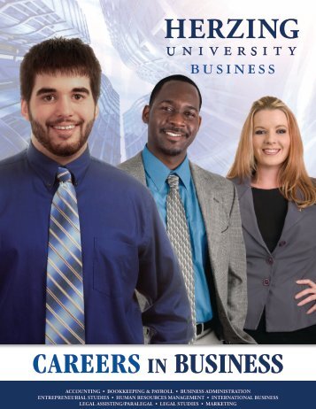 CAREERS IN BUSINESS - Herzing University