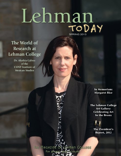 Spring 2013 Issue - Lehman College