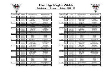 Dart Liga Region Zürich