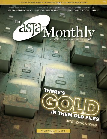 October 2011 - The ASJA Monthly
