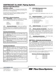 CENTRICAST CL-2030® Piping System - Corrosion Fluid Products