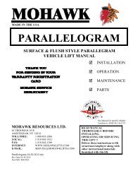 Parallelogram (Rev 10-31-2012) - Mohawk Lifts