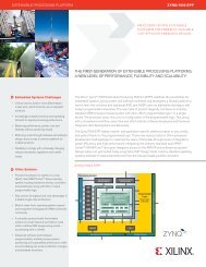 Zynq-7000 EPP Product Brief - Silica