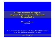 Il Gioco d'azzardo patologico: diagnosi, doppia ... - Ce.Do.S.T.Ar.