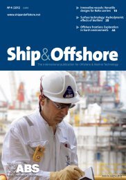 The international publication for Offshore & Marine ... - Ship & Offshore