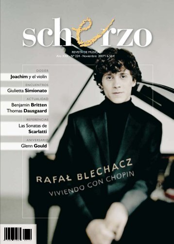 Giulietta Simionato Las Sonatas de Scarlatti Glenn Gould ... - Scherzo