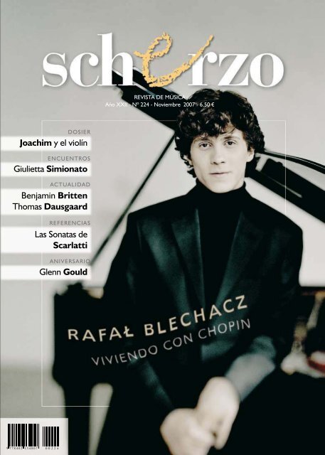 Giulietta Simionato Las Sonatas de Scarlatti Glenn Gould ... - Scherzo