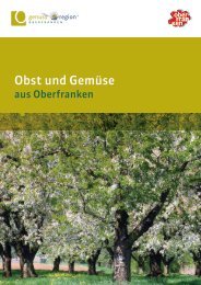 Obst und GemÃ¼se aus Oberfranken - Das Fichtelgebirge