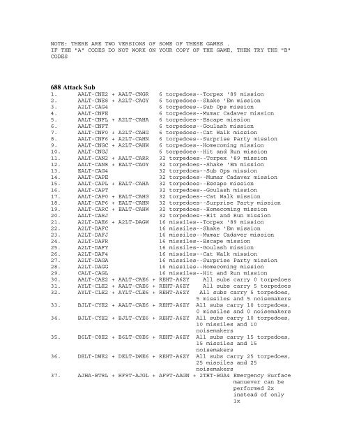 Sega Genesis Game Genie cheats - Old School Apps