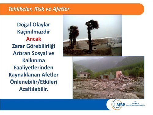 Afet YÃ¶netimi Sel Risk DeÄerlendirmesi - Devlet Su Ä°Åleri Genel ...