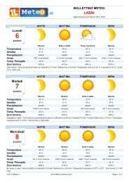 Bollettino Meteo Labin - ilmeteo.it