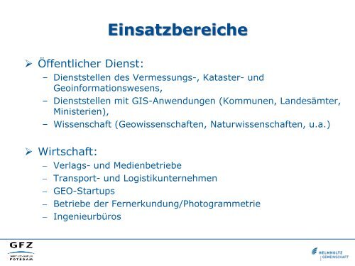 Was ist ein Geomatiker/in