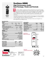 6BM8/ECL82 spec - Dr. Tube