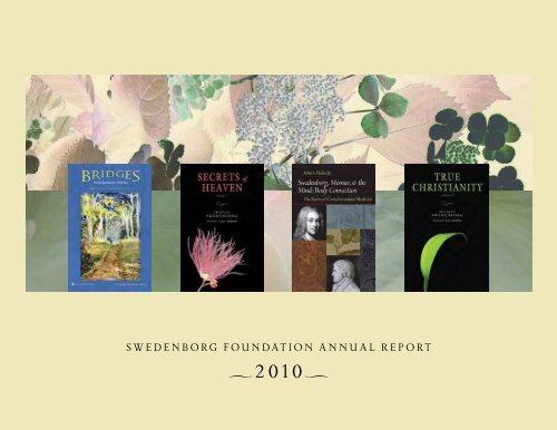 W 2010w - Swedenborg Foundation