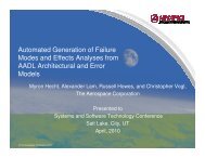 Automated Generation of Failure Modes and Effects Analyses from ...