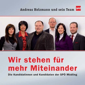 Klicken Sie auf das Bild um Kandidatinnenliste  der - SPÃ– MÃ¶dling