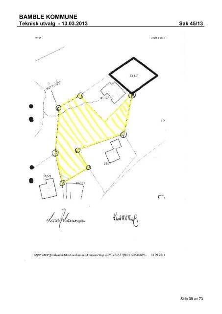 Del III Teknisk utvalg 13.03.2013 - Bamble kommune