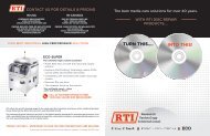 printable version - RTI ECO Disc Repair Machines and DiscChek ...