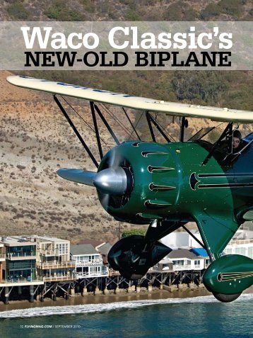 NEW-OLD BIPLANE - WACO Aircraft Corporation