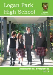 Logan Park High School - Education Dunedin