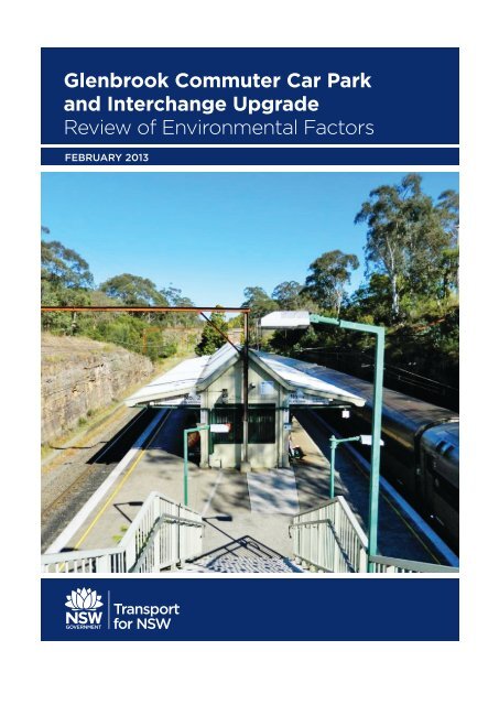 Glenbrook Sation REF (pdf 3.15MB) - Transport for NSW - NSW ...