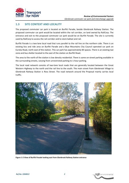 Glenbrook Sation REF (pdf 3.15MB) - Transport for NSW - NSW ...