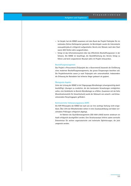 Geschäftsbericht 2007 - Regierungsrat - Kanton Zürich