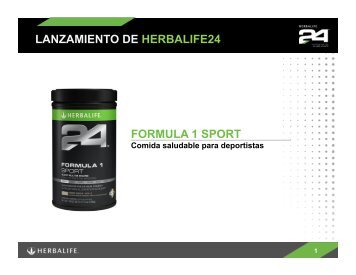 FORMULA 1 SPORT LANZAMIENTO DE ... - Herbalife Events