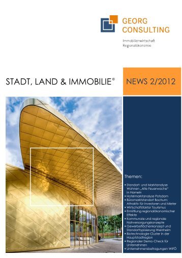 Stadt, Land & Immobilie 2/2012 - Georg Consulting