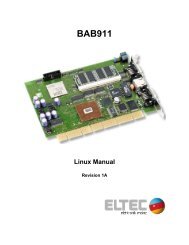 BAB911 - ELTEC Elektronik AG
