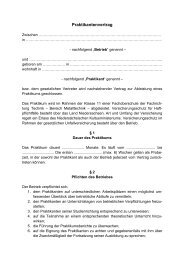 Praktikantenvertrag Muster (PDF)