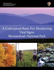 Shenandoah National Park - Integration and Application Network