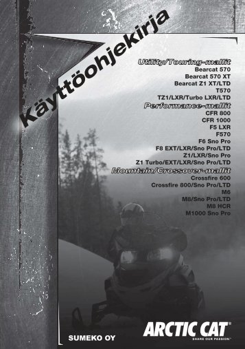 Lataa pdf-tiedosto - Arctic Cat
