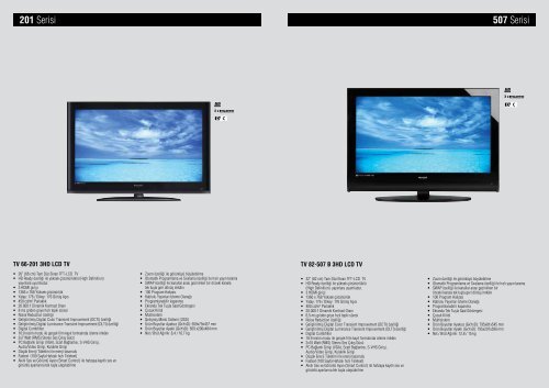 LCD Tv ve LED Tv - Arçelik