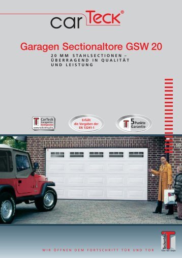 Garagen Sectionaltore GSW 20