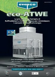 Catalogo - EVAPCO Europe NV