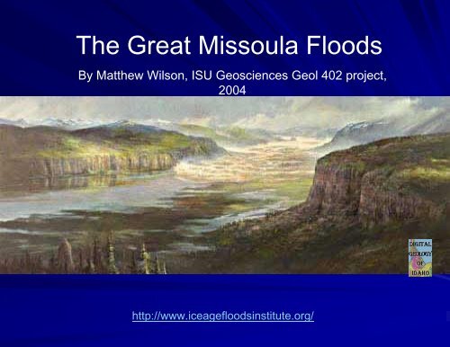 The Great Missoula Floods