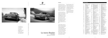 La nuova Boxster