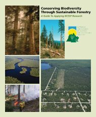 Conserving Biodiversity Through Sustainable Forestry - Society of ...