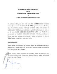 CONTRATO DE EJECUCION DE OBRA ENTRE BIBLIOTECA DEL ...