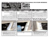 E&G Mesh Grillle Installation Instructions - CARiD.com