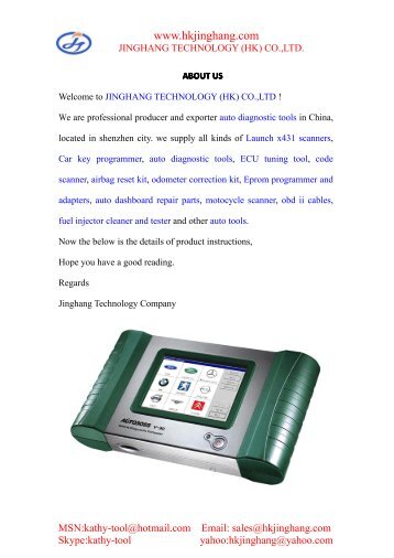 autoboss V30 update user manual.pdf - Jinghang Technology (HK ...