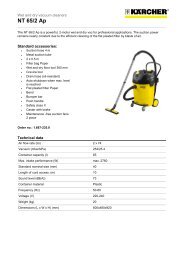 Karcher Multi-Purpose Vacuum Cleaner NT 65/2 AP - Saracen ...