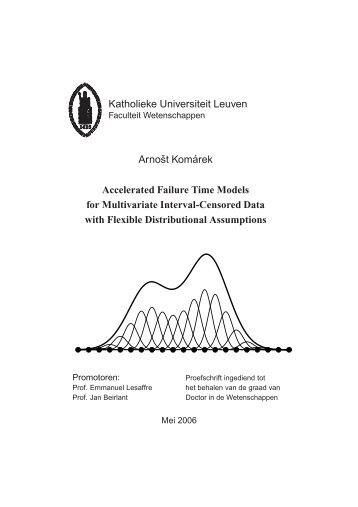 Katholieke Universiteit Leuven Arnoˇst Kom´arek Accelerated ...