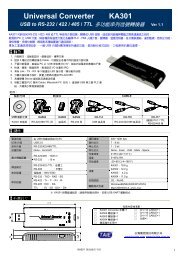 Universal Converter KA301 USB to RS-232 / 422 / 485 / TTL