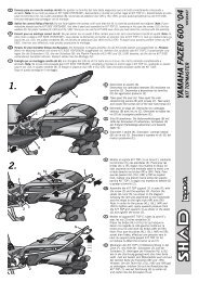 YAMAHA FAZER 600 '04 KIT TOPMASTER - Shad