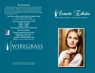 Esthetics Brochure - Wiregrass Georgia Technical College