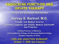 endocrine function and opiate therapy - California Society of ...